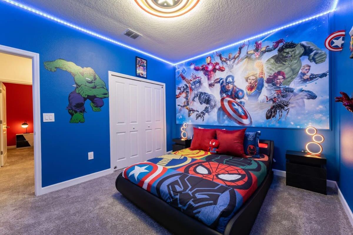 New Beautiful 7 Bedroom W Pool Games Theme * Kissimmee